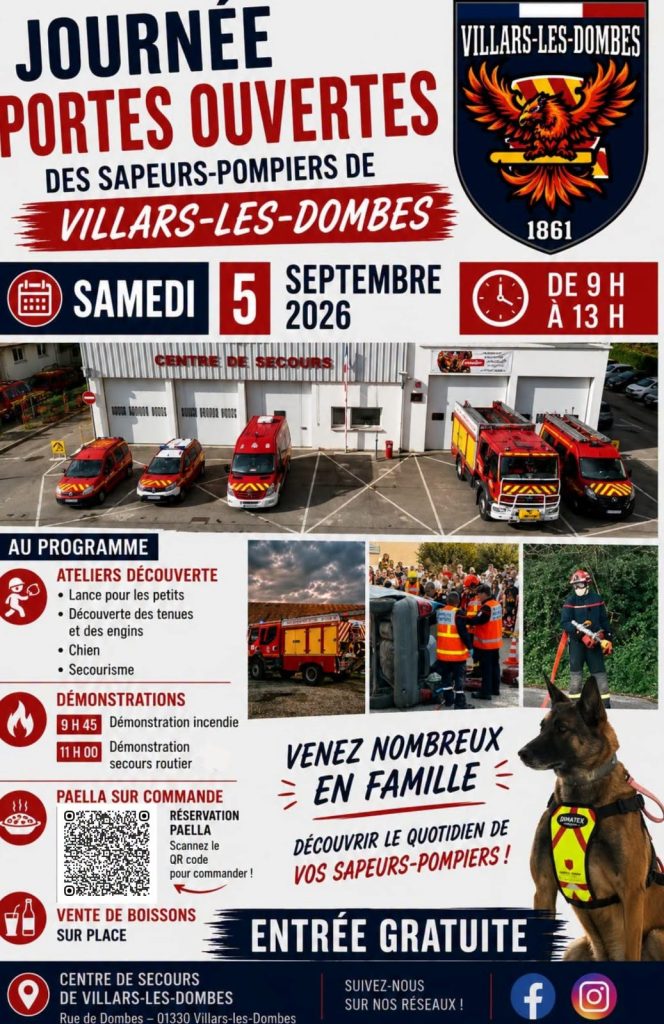Journée portes ouvertes des sapeurs-pompiers