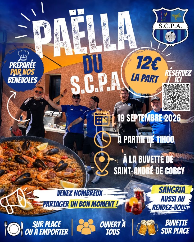Paëlla du SCPA – Saint-André-de-Corcy