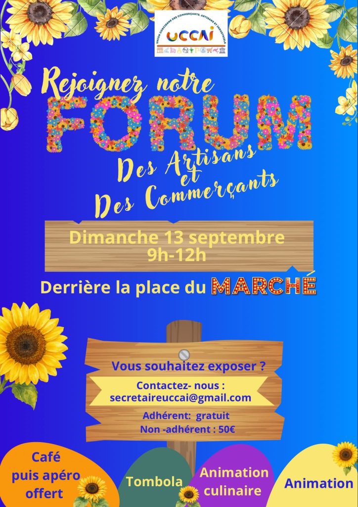 Forum des artisans et commerçants – Saint-André-de-Corcy