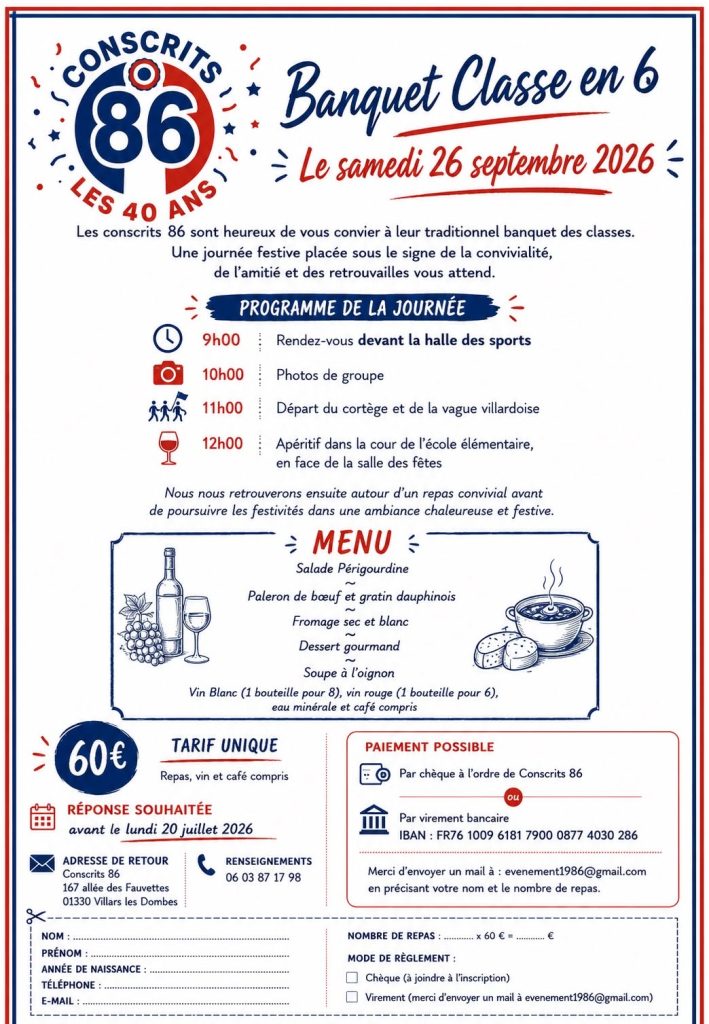 Les Conscrits – Villars-les-Dombes