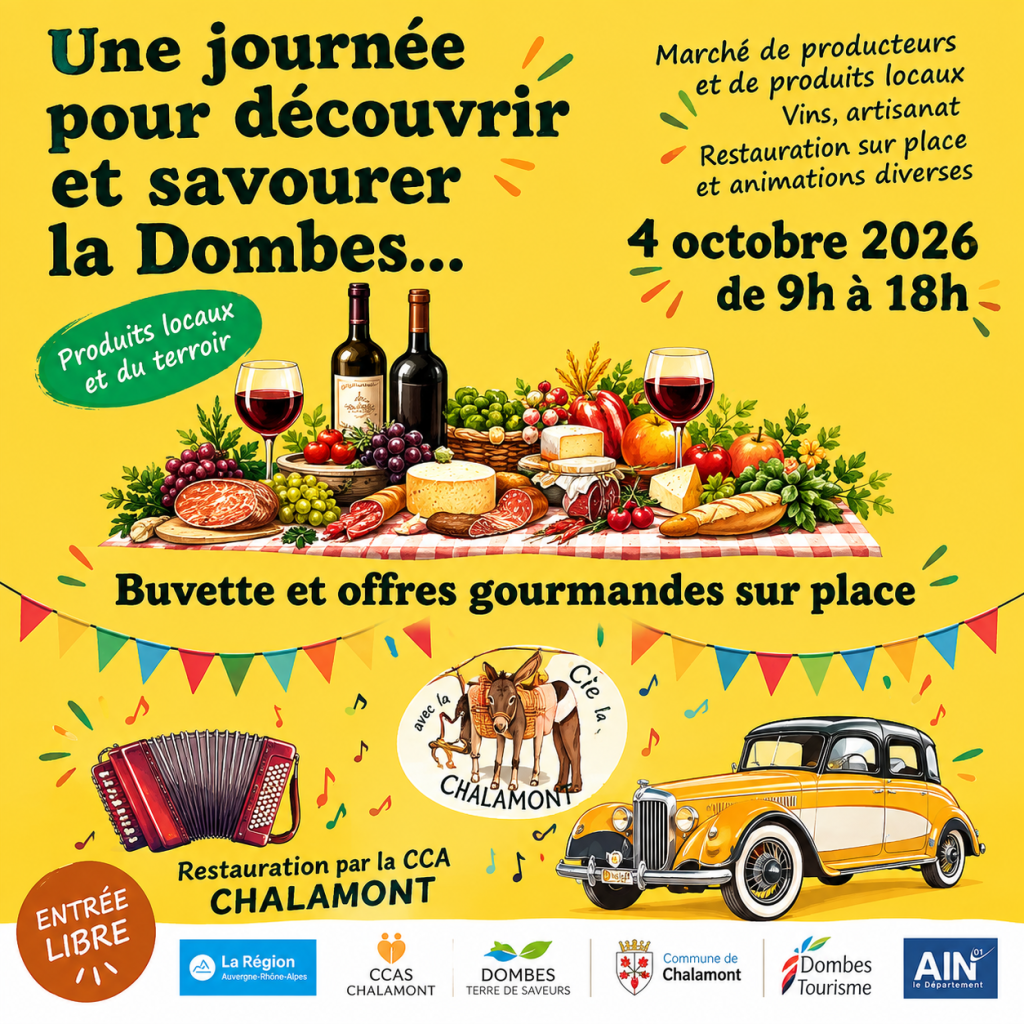 🍂 Une journée pour découvrir et savourer la Dombes à Chalamont