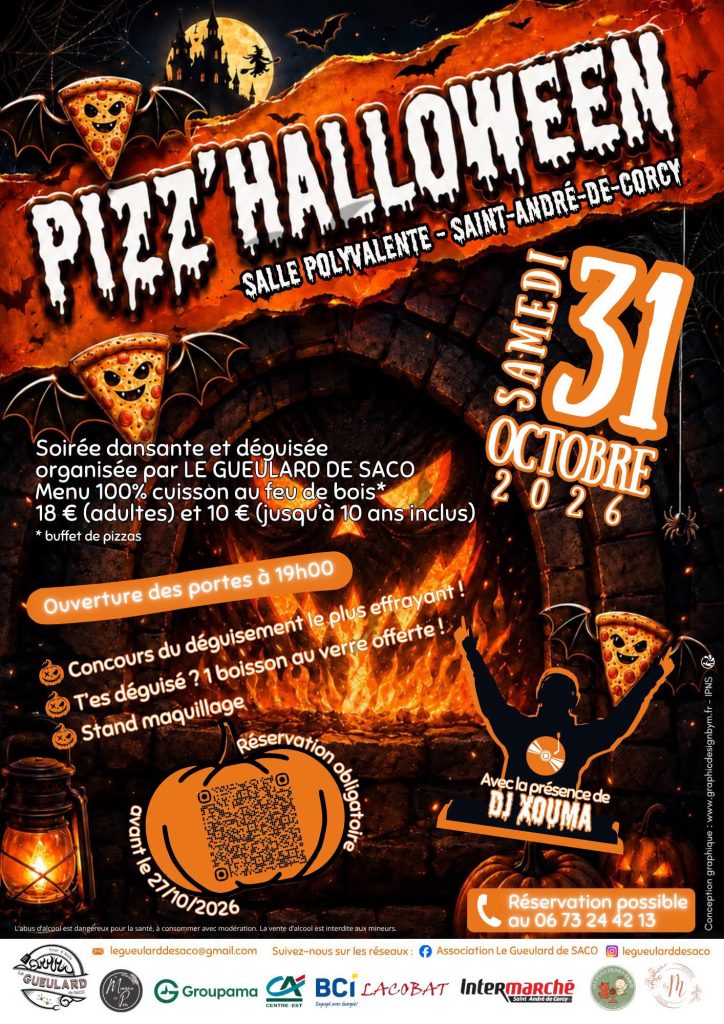🎃 Pizz Halloween – Saint-André-de-Corcy
