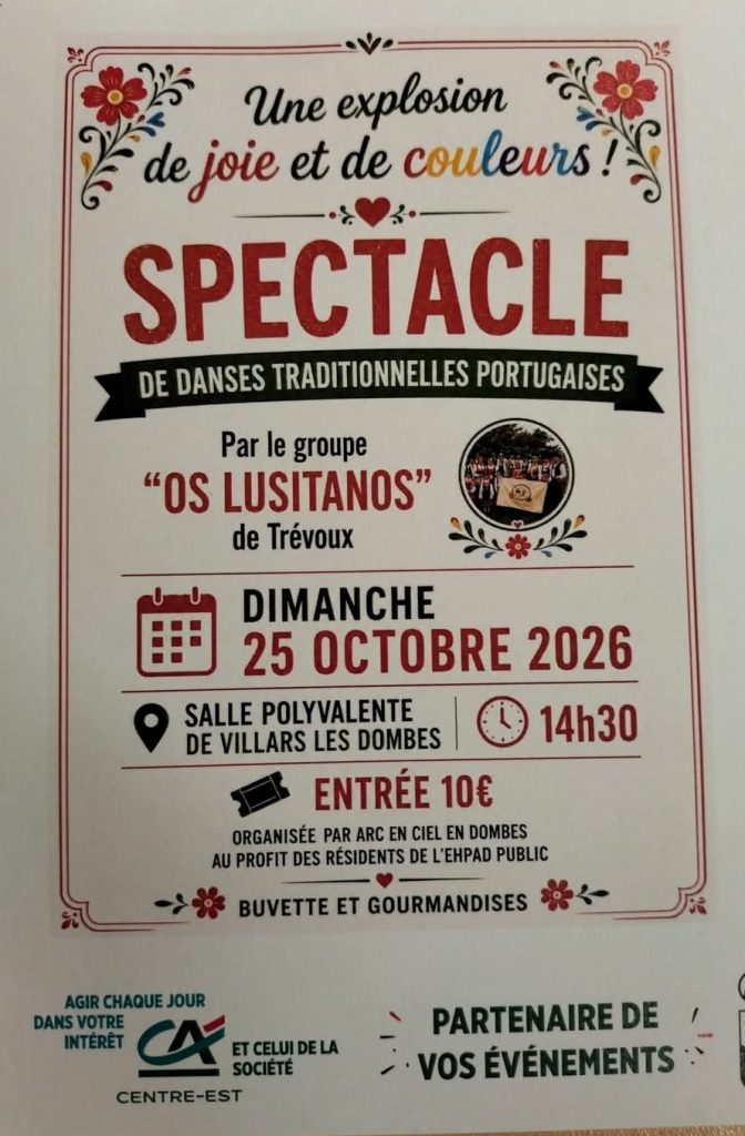 🇵🇹 Une explosion de joie et de couleurs à Villars-les-Dombes ! 💃